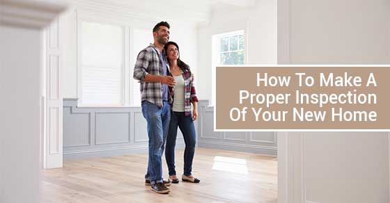 An Inspection Checklist For Your New Home featured image