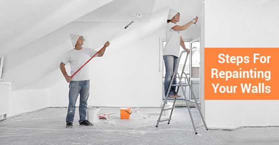 8 Steps For Repainting Your Walls
