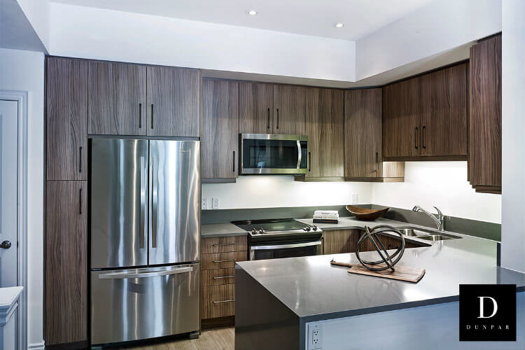 the ossington rental townhome kitchen